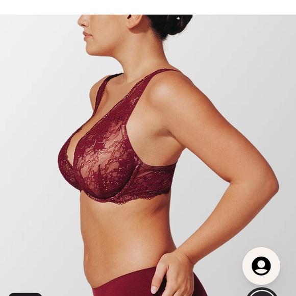 VGUC Thirdlove plunge bra- twilight (discontinued color) - Picture 4 of 14